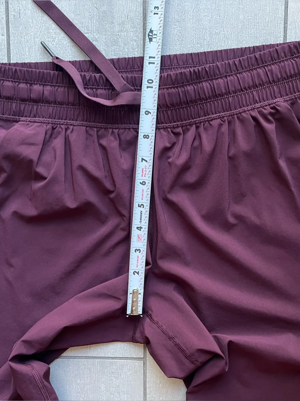 Lululemon Namaskar Crop Garnet Women’s 4 Swift Ultra Light Yoga 24” Stretch
